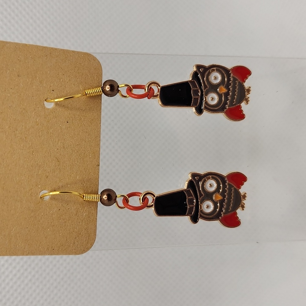 Pilgrim Owl Earrings